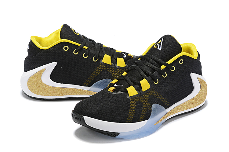 2020 Nike Air Zoom Freak 1 Black Yellow White - Click Image to Close